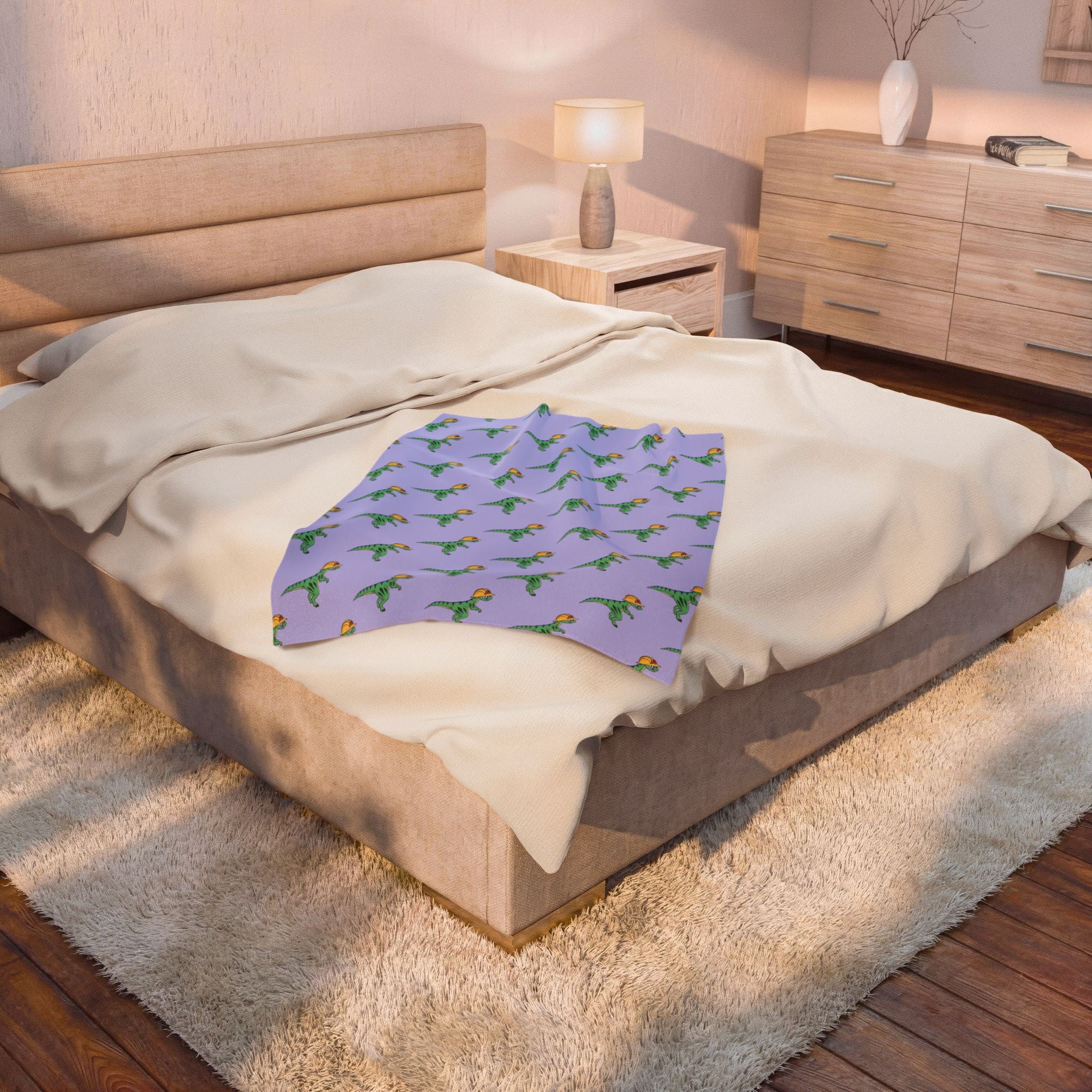 Dig-o-saurus Plush Blanket