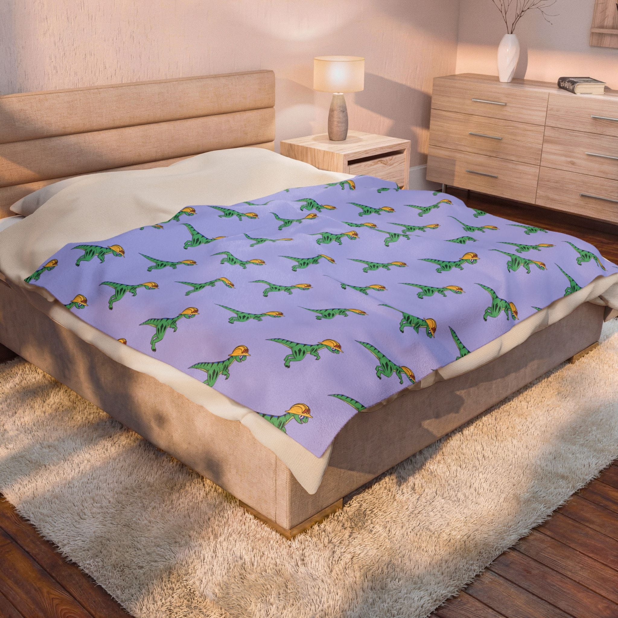 Dig-o-saurus Plush Blanket