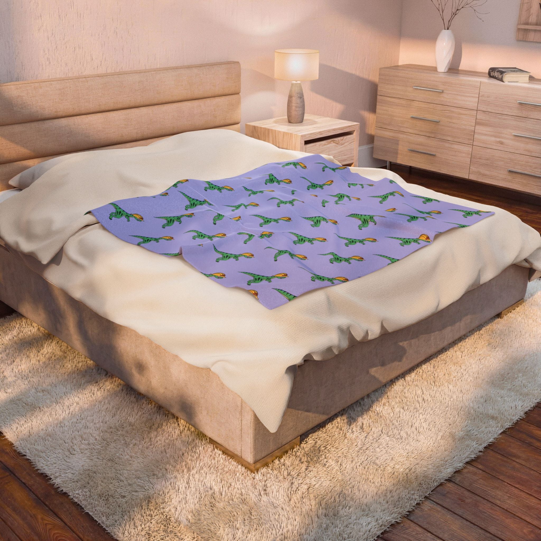 Dig-o-saurus Plush Blanket