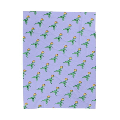 Dig-o-saurus Plush Blanket